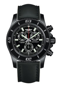 New Breitling Superocean Chronograph M2000 Blacksteel