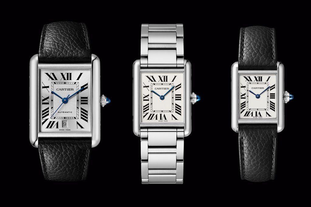 The Clone Tank Must de Cartier in Steel