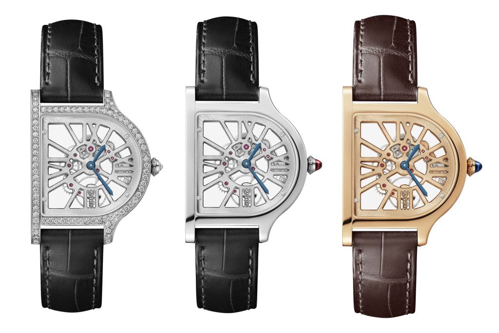 Modern Replica Cartier Privé Cloche Skeleton Watches UK