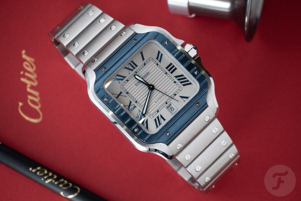 The New Santos De Cartier — A Sporty Twist Of Color For A Cartier Classic